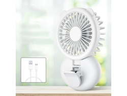Ventilador USB portátil con luz LED de relleno, portátil y elegante BRILVIBERA