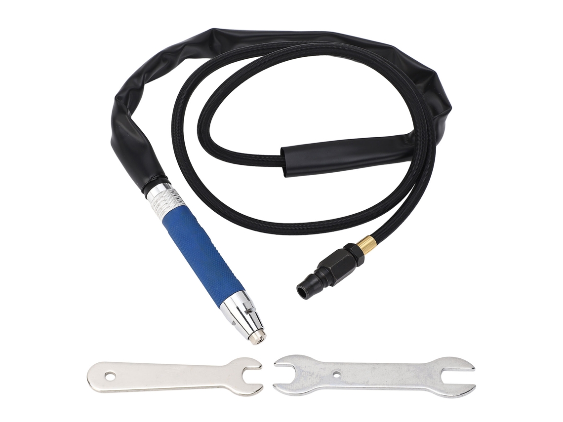 Kit De Lápiz De Grabado Neumático De 60000 Rpm Y 1/4 Pulg. Para Pulir Plásticos, Calzado Y Piezas De Fundición.