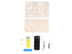 2026-puzzle De Rinoceronte De Madera 3d Diy, Juguete De Construcción Stem Para Niños, Control Remoto