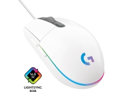 RATO GAMING LOGITECH G203 BRANCO