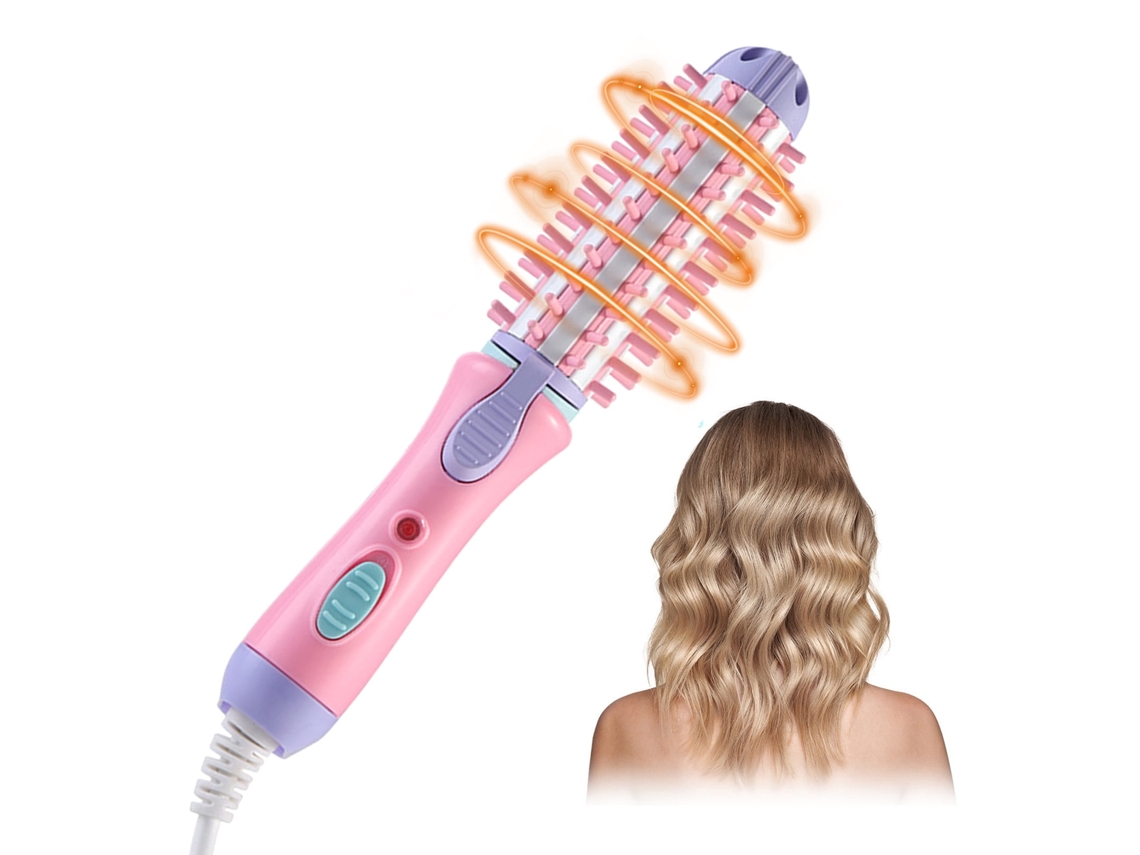 Rizador Mini Cerámica Doble Voltaje Para Viaje Ideal Para Cabello Corto Con Bolsa