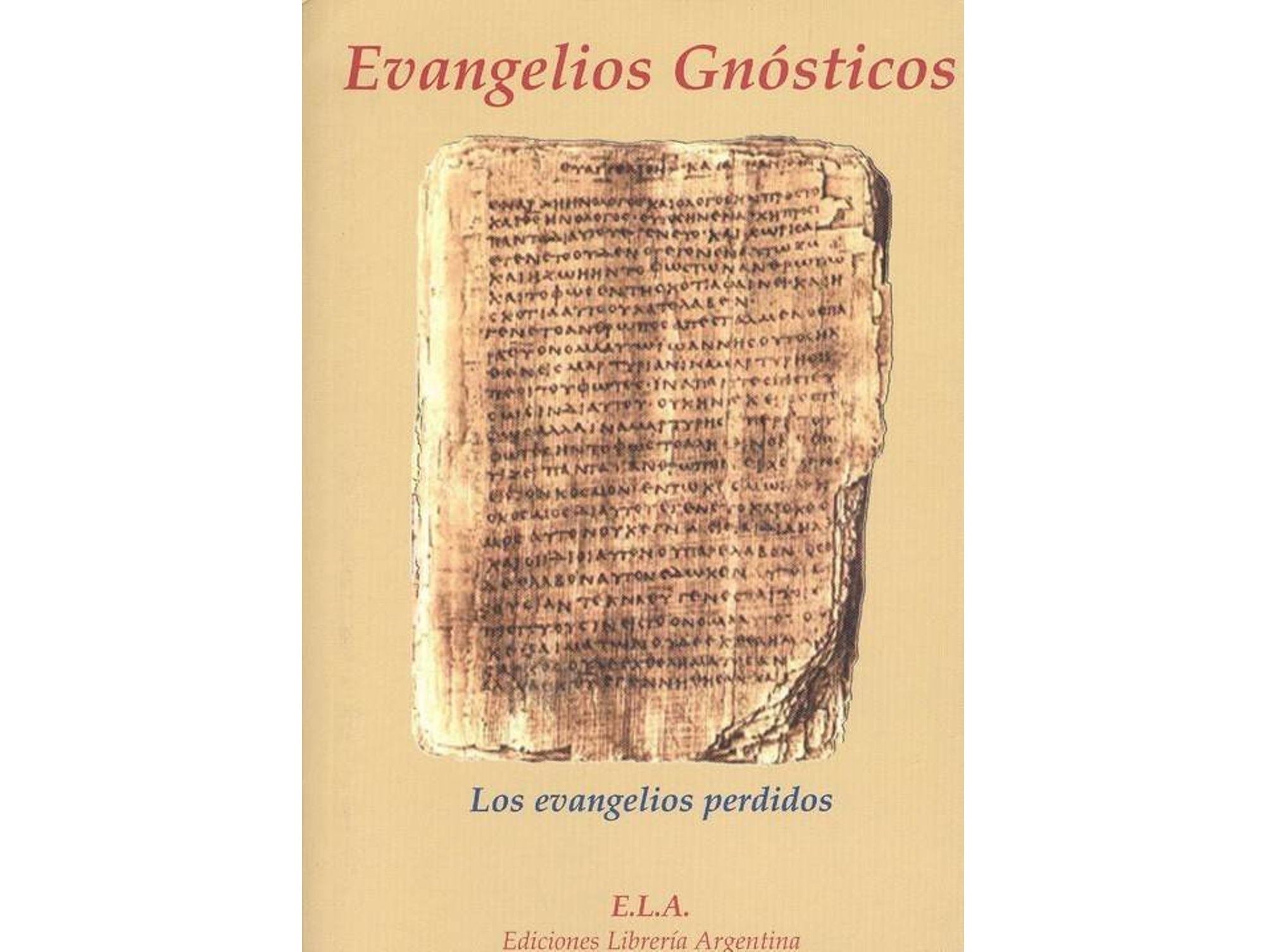 Libro Evangelios Gnósticos (Español)