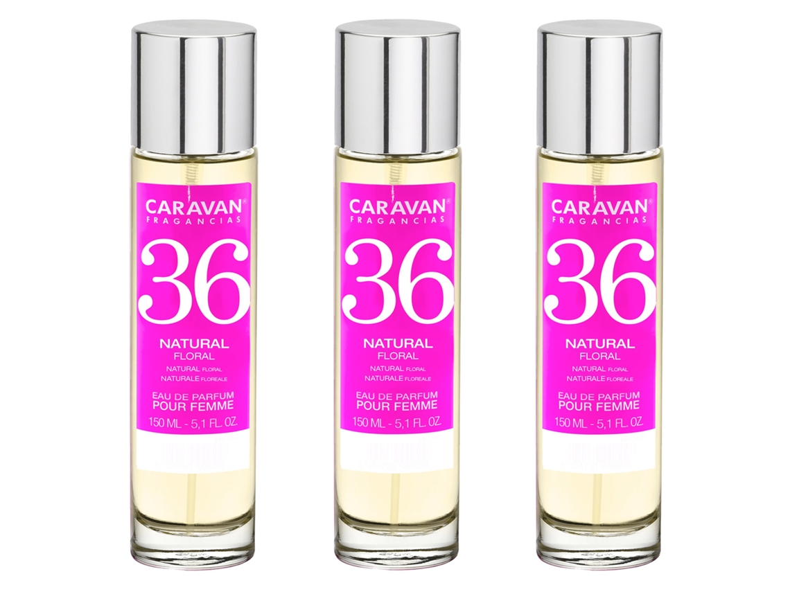 3x CARAVAN Perfume de Hombre Nº36 - 150ml