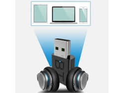 Receptor Bluetooth para coche, receptor de audio Bluetooth 5.0 para coche, adaptador auxiliar USB Rosewell