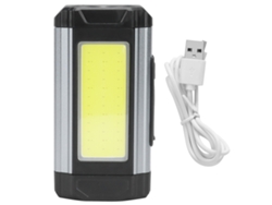Rebe-lámpara De Trabajo Multifunción Cob Con Imán Y Carga Usb Linterna Led Accesorio De Iluminación