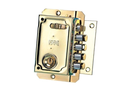 Cerradura fac s 90 dorada izquierda