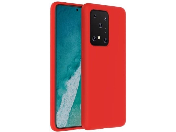 Funda Samsung Galaxy Note 20 CYOO Silicona Rojo