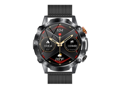 Smartwatch K59 pantalla talk music time 1.43 multideporte negro