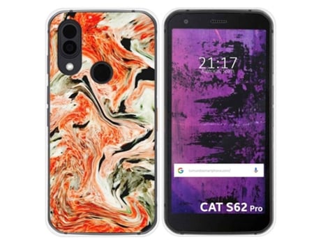 Carcasa CAT S62 Pro TUMUNDOSMARTPHONE Dibujos Multicolor