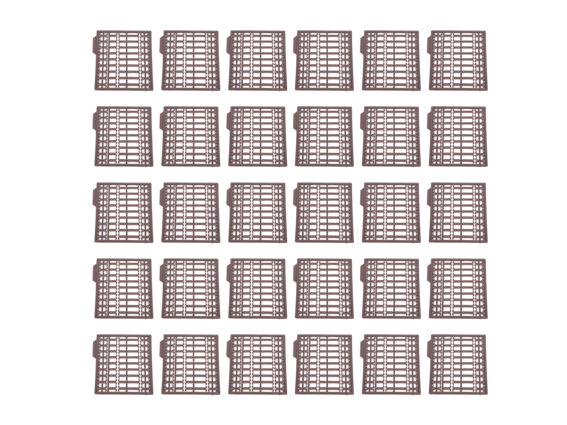 30 Tornillos De Plástico Para Cebo Para Pesca De Carpas, Barco, Lago, Río, Marrón