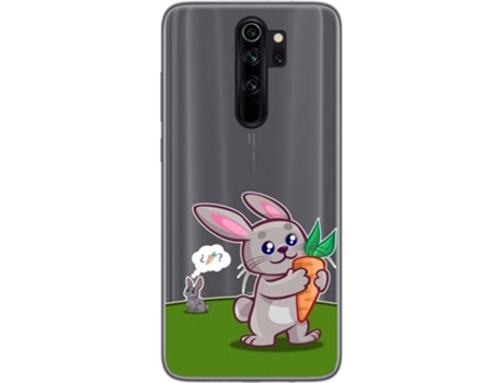 Carcasa Xiaomi Redmi Note 8 Pro TUMUNDOSMARTPHONE Conejo Multicolor