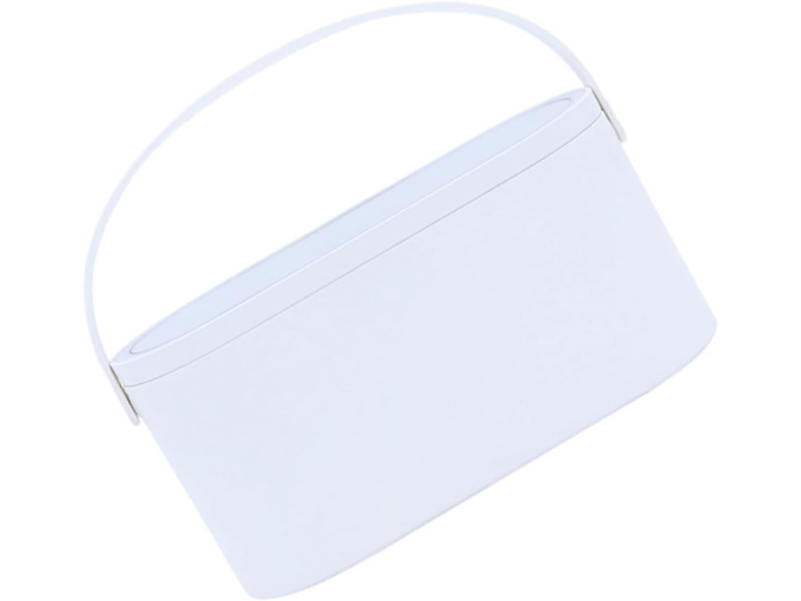 1 Caja De Almacenamiento De Maquillaje Portátil Con Espejo Led, Organizador De Cosméticos Para Viajes