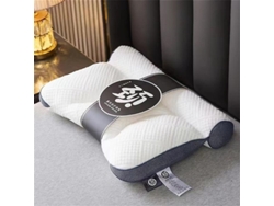 2026-almohada De Pluma De Ganso Ergonómica 2024 Para Apoyo Cervical Y Mejora Del Sueño