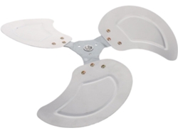 Aspas De Ventilador De Aluminio En Color Plata Industrial, Impermeables, De Amplia Cobertura.