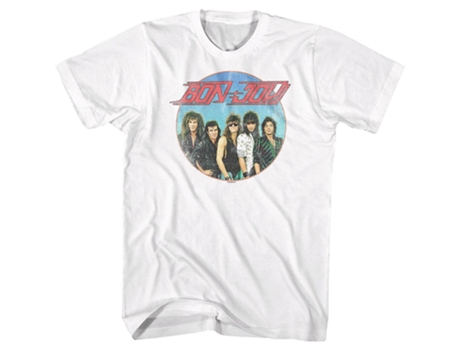 Camiseta ROCKINSTONE Bon Jovi Vintage (Algodón - L)