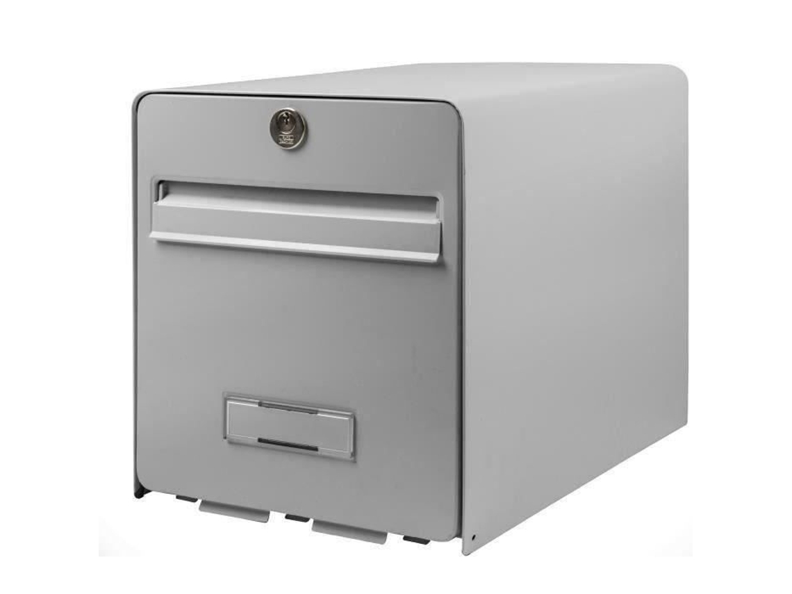 Buzón Burg Wachter Favor de acero galvanizado - 1 puerta - Gris