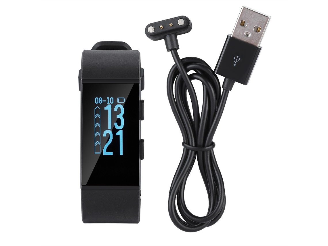 Pulsera Inteligente (pantalla Oled, Monitorización De La Frecuencia Cardíaca, Gps Para Android/ios)
