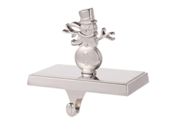 Gancho Para Árbol De Navidad, Fabricado En Metal Plateado, Ergonómico, Para Uso Diario.