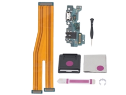 Conector De Placa De Doca De Carregamento Usb C Com Cabo Flexível Para Galaxy A32 4g A325f Com Kit De Ferramentas