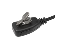 Fone De Ouvido Com Microfone Ptt E Tubo Acústico Para Rádio Walkie Talkie Motorola 2 Pinos M