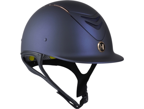 Casco de equitación de oro rosa mate ONEK Mips Taille 0