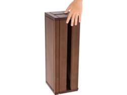Caja Grande De Madera Maciza Para Guardar Cables Y Regletas.