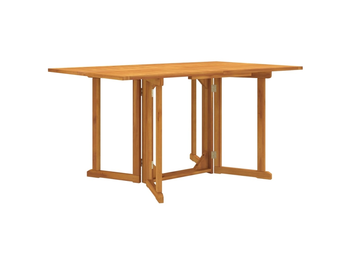 Mesa De Jardín VIDAXL Marrón Teca (150x90x75 cm)