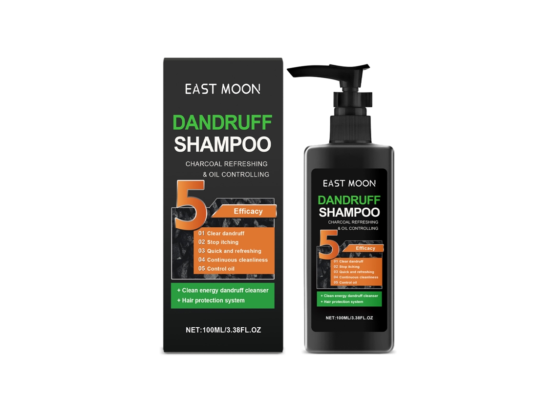 Champú antigrasa para hombre con carbón activado 300 ml