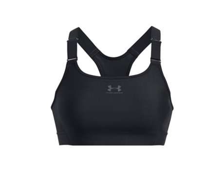 Sujetador de Mujer para Fitness UNDER ARMOUR Heatgear High Gris (S)
