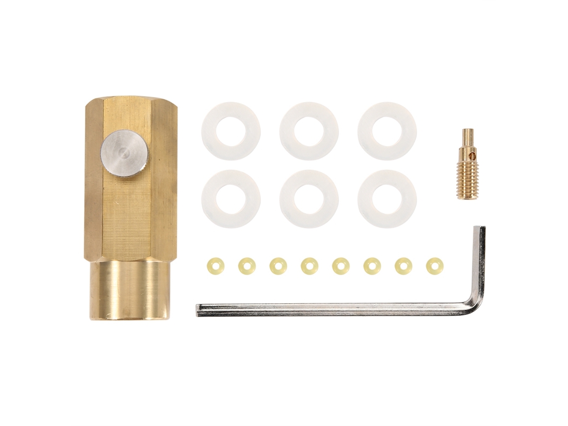 Adaptador De Recarga De Co2 Para Tanque Sodastream Con Conector De Válvula Cga320