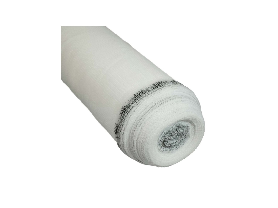Gerüstnetz Weiß 3,07x20 M - Pro-Qualität TECPLAST 50EC Gerustschutznetz Fur Baustellen Schotterfanger