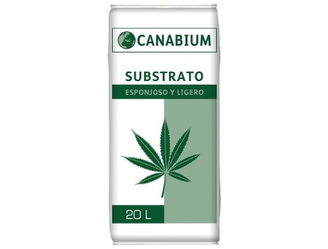 Substrato de Canábio Fofo e Leve para Plantas de Canábis 20L FLOR