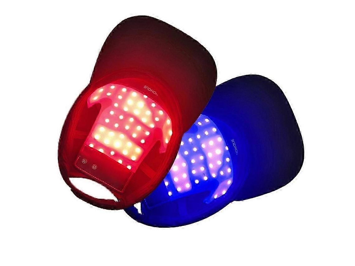 Terapia de luz infrarroja roja con LED para la caída del cabello, gorro para aliviar el dolor y estimular el crecimiento del cabello