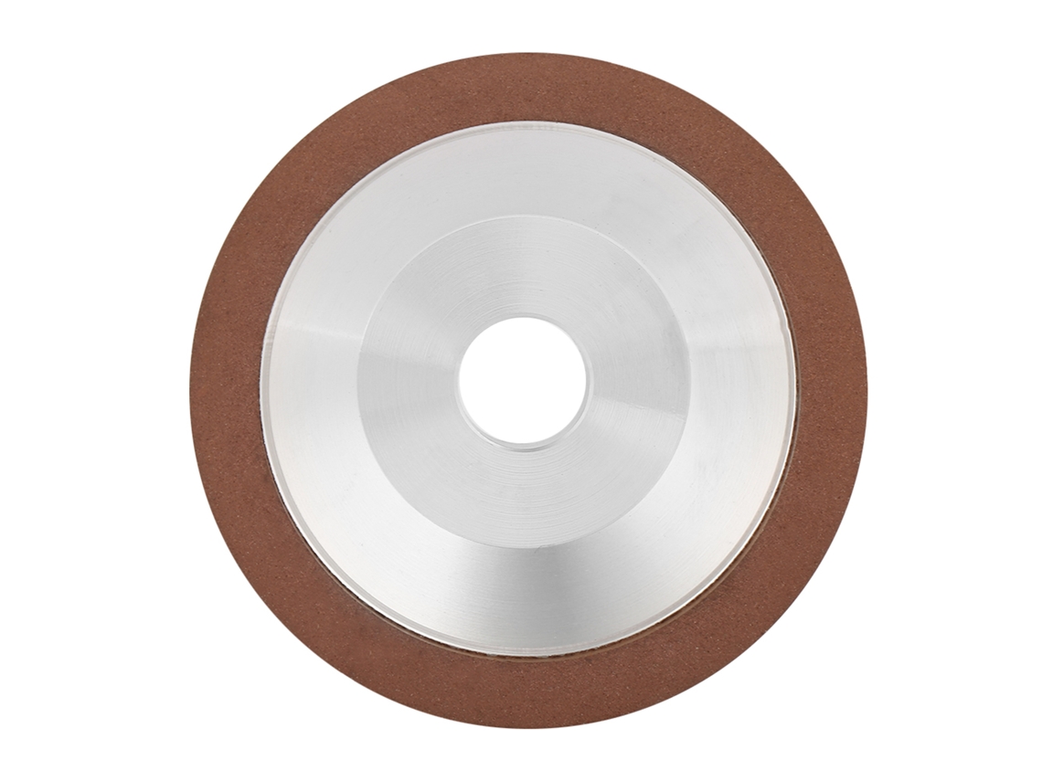 Rueda De Esmeril Diamante De Copa 100mm Grano 180 Para Metal Carburo