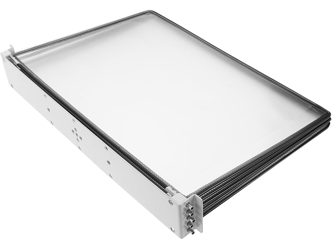 Soporte Para Documentos A4 De Pared, 5 Páginas, Organizador De Archivos Colgante, Sistema De Almacenamiento Negro