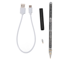 Lápiz Activo Capacitivo (transparente, Carga Por Contacto) Para Dispositivos Apple Bluetooth Recargable