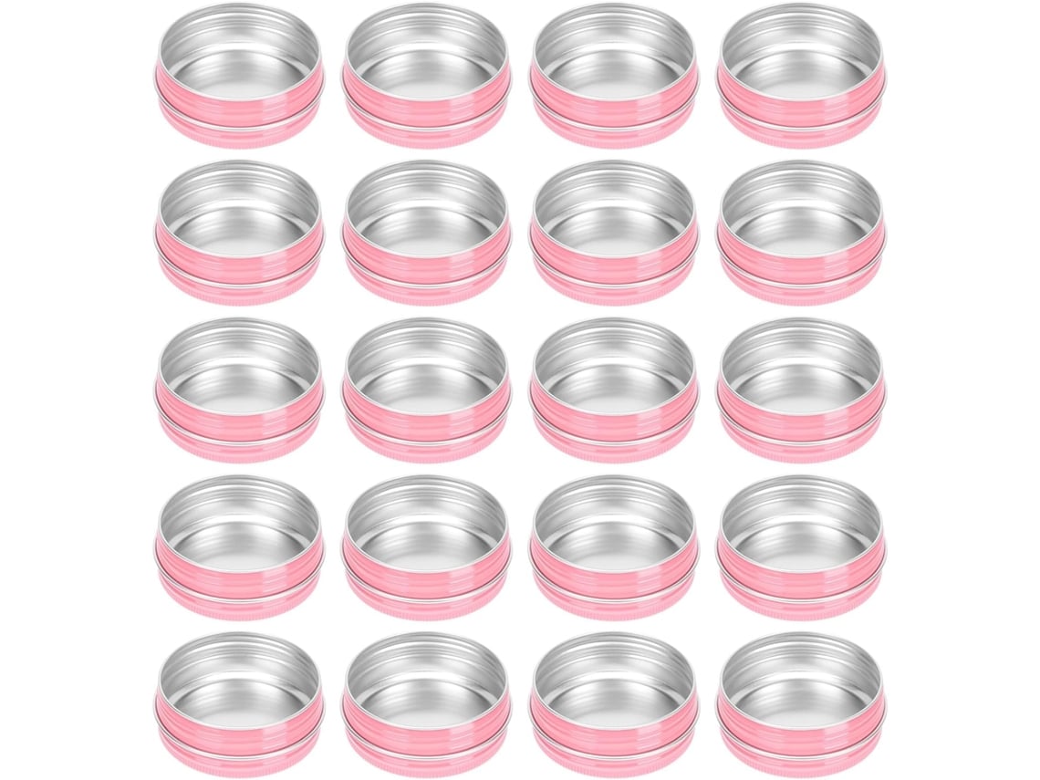 Ciieeo Paquete De 20 Envases Cosméticos De Aluminio, 60 Ml, Herméticos, Cierre Sin Costuras, Caja