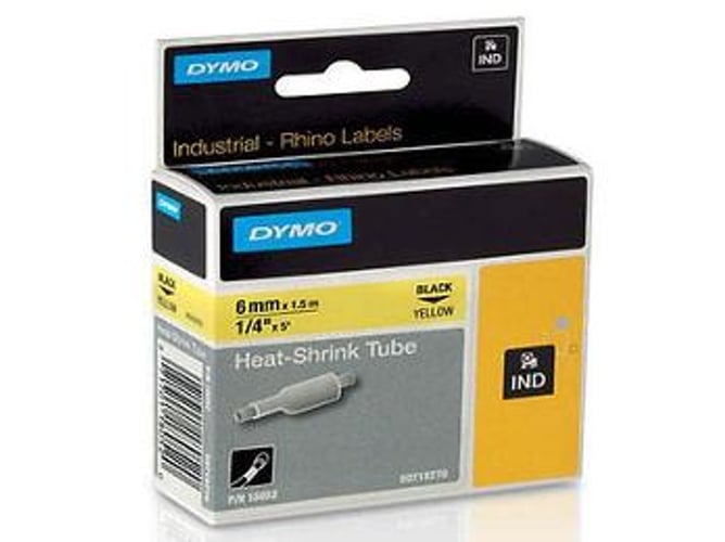 Cinta Etiquetas DYMO ID1-6 Amarillo RP 18052