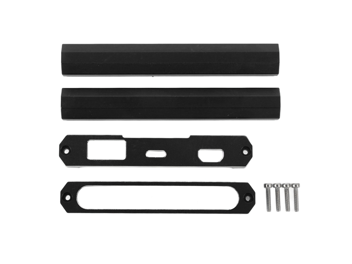 Base De Control Remoto Con Marco Protector De Aluminio Para Nb4 Negra