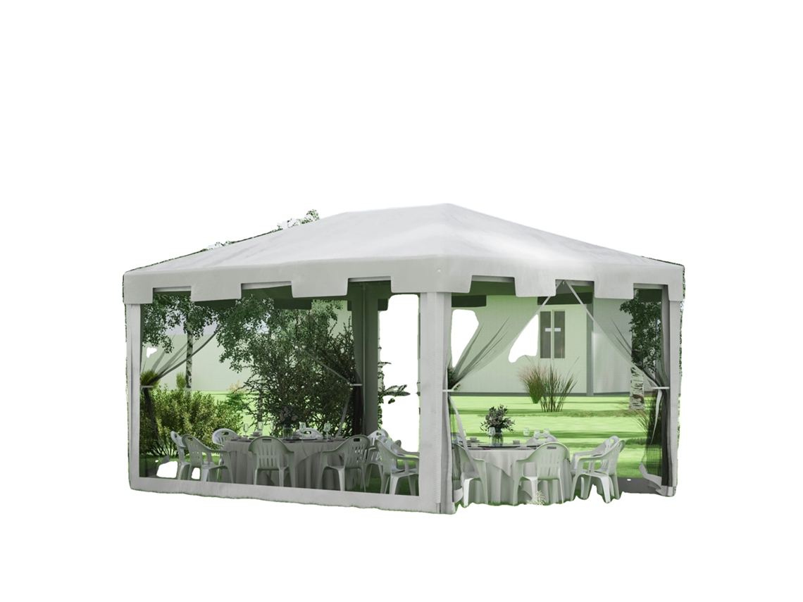 Tienda de campaña para jardín al aire libre, 4 mosquiteras, cubierta de PE impermeable OEM
