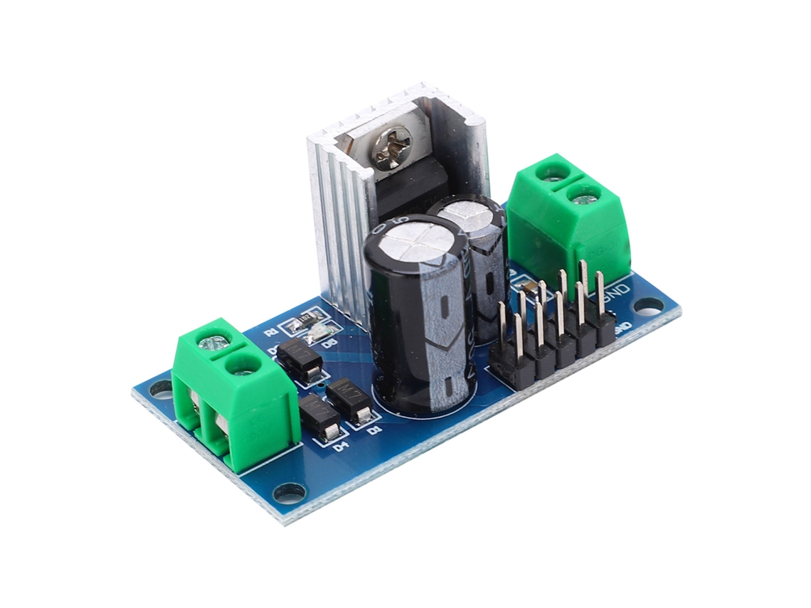Omni-módulo De Fuente De Alimentación Estabilizada Pcb Para Estabilización De Voltaje 6v 1.2a L7806 Lm7806