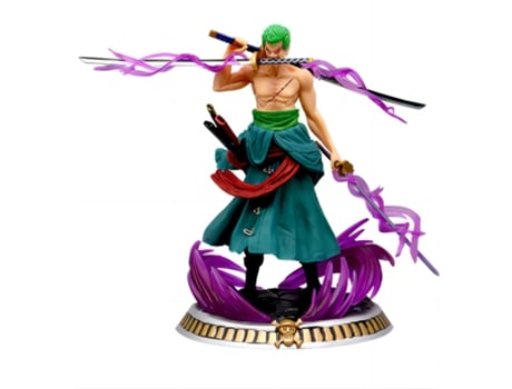EZII Figura Anime one pease Roronoa Zoro 20 GREEN multicolor crianças presente brinquedo bonito