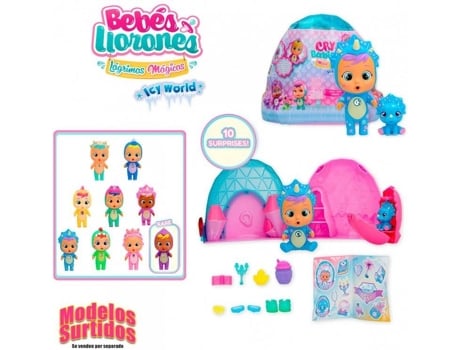 Muñeco BEBES LLORONES Icy World S. Dinos Bulk (Edade Mínima: 3 Años)