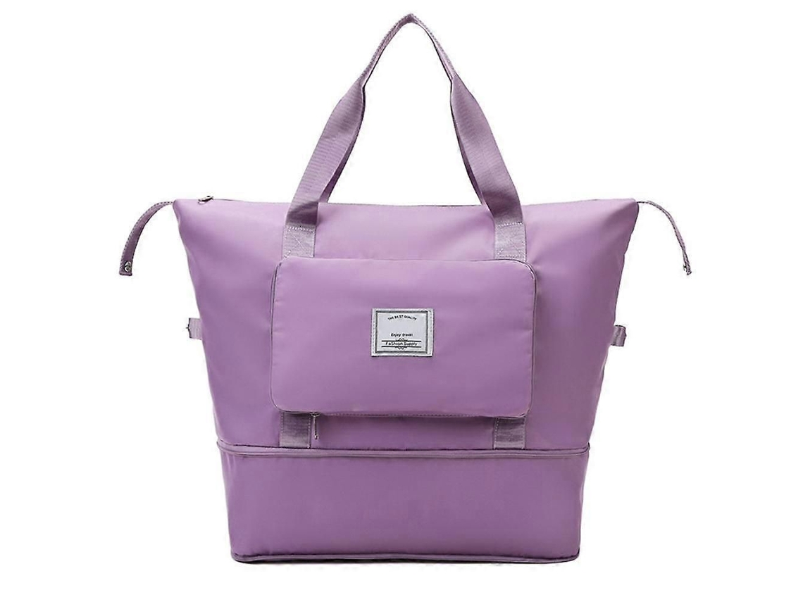 Bolsa de viaje plegable de gran capacidad, impermeable, de tela Oxford, ideal para ir de compras, al gimnasio y para practicar deportes. Nueva (10 unidades).