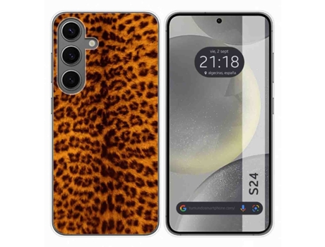 Funda Silicona para Samsung Galaxy S24 5G diseño Animal 03 Dibujos TUMUNDOSMARTPHONE