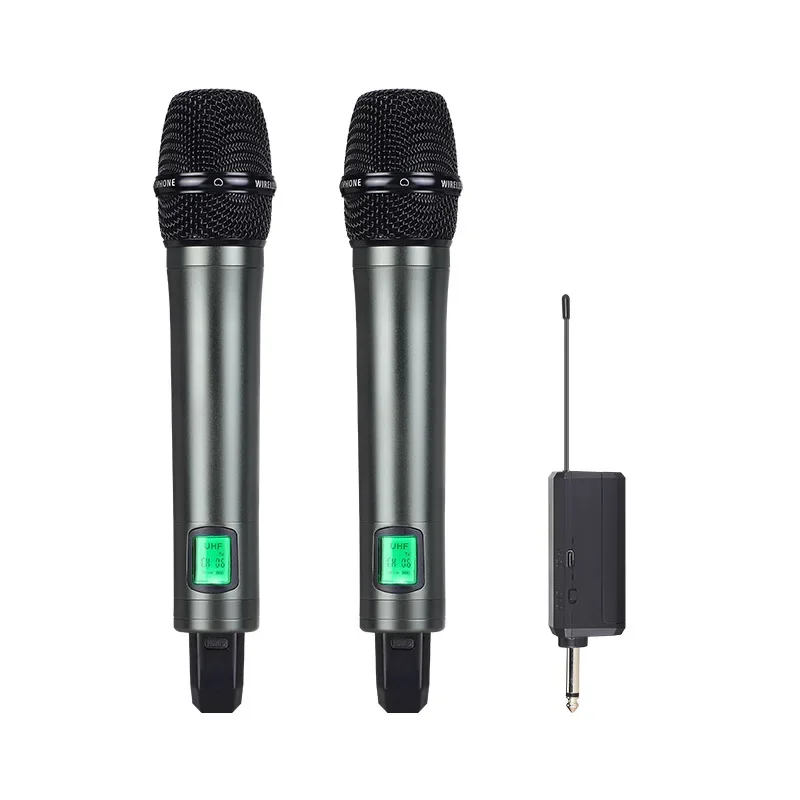 Micrófono Dinámico Inalámbrico Para Cantar, Tarjeta De Sonido, Equipo De Transmisión En Vivo, Karaoke De Audio