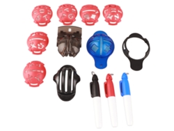 2026-kit De Alineación Para Marcadores De Pelotas De Golf 12 Piezas: 6 Plantillas, 3 Liner Y 3 Bolígrafos Marcadores