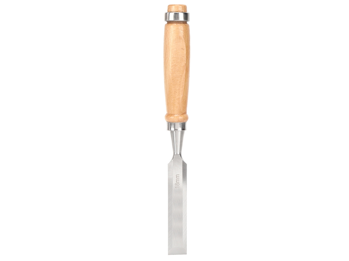 Mango Plano De Madera Para Carpintería Aferril Cr V De 18 Mm, Herramienta Industrial Portátil