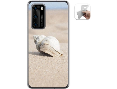 Carcasa Huawei P40 TUMUNDOSMARTPHONE Concha Multicolor