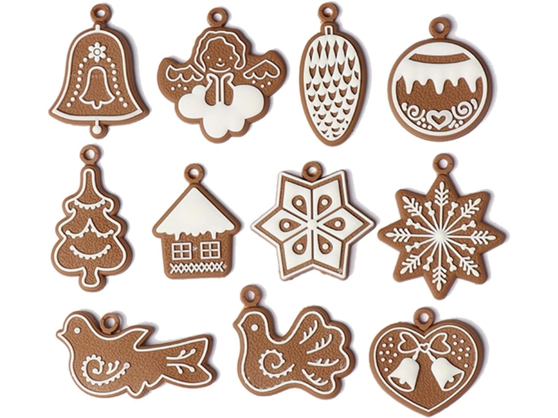 Los Adornos Navideños De Madera Le Dan Un Toque Especial A Tu Decoración Festiva. Gracias A Su Diseño Ergonómico, También Son Perfectos Para